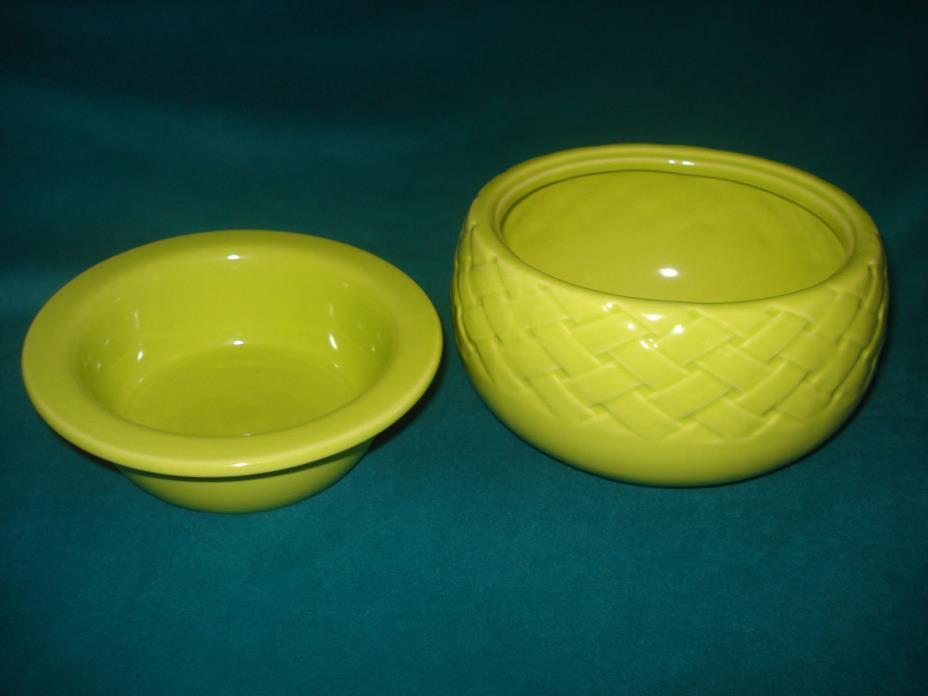Vntg Never Used Warming Pot Room Scenter Tea Light Ceramic 