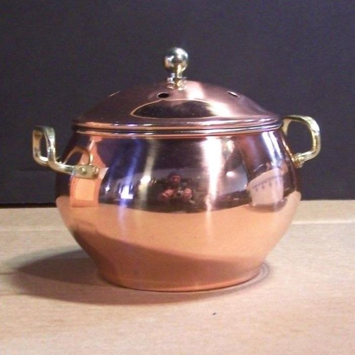 Vintage 1985 Copper Simmer Pot - From Claire Burke’s Applejack & Peel Line