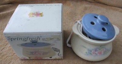 SPRINGFRESH ELECTRIC / CERAMIC POTPOURRI, Model #38001, NEW in BOX
