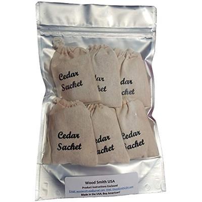 Cedar Moth Protection Sachet Bags, Repellent, Keep Fleas, And Other Pesky Pests