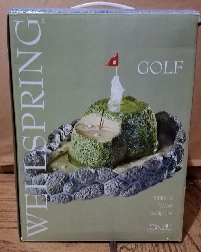 Wellspring Golf Tabletop Water Sculpture