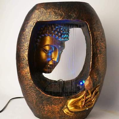 water fountain tabletop Buddha ornaments Resin Electricity