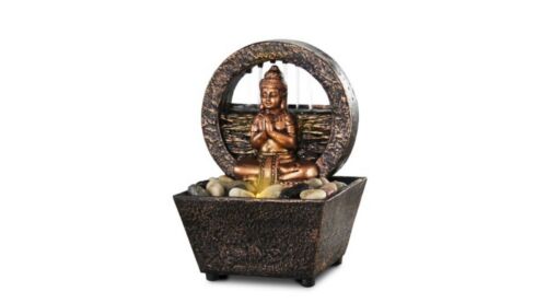 Small Tranquil Led Buddha Fountain