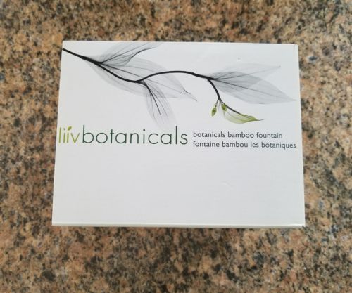 AVON LIIV BOTANICALS BAMBOO FOUNTAIN, NEW IN BOX, WITH ORIGINAL WRAPPING.