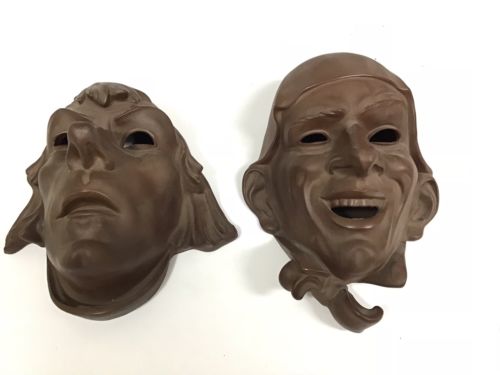Meiseen Bottger Pair Of Theater Masks