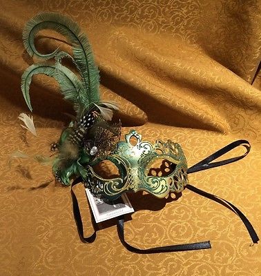 Authentic, Signed Venician Carnival Mask, imported from Italy
