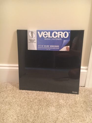 Velcro Memo Board 14 X 14 Black