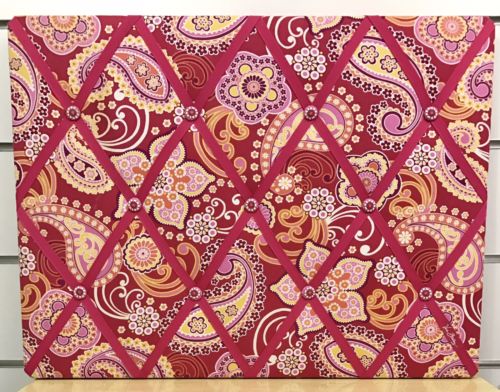 Vera Bradley Ribbon Board in Raspberry Fizz