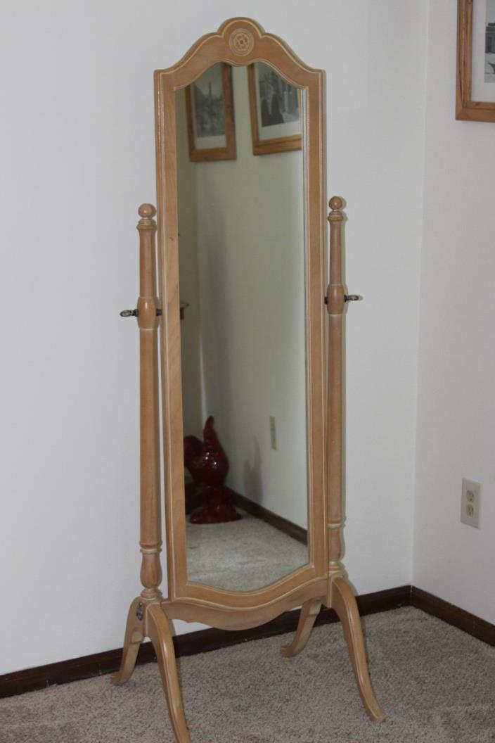 Beautiful Ethan Allen Cheval Mirror Country French Collection