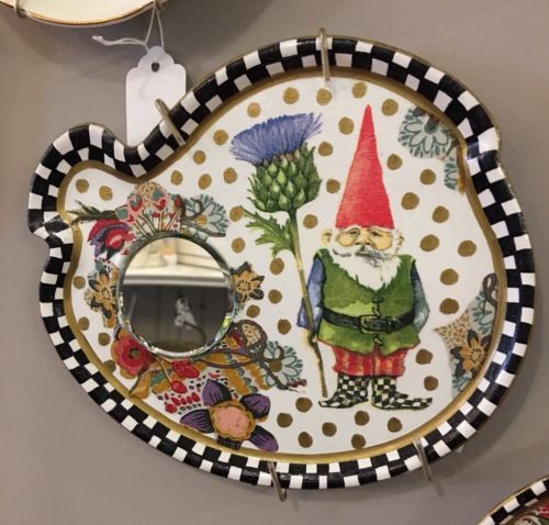 My Own Handmade Mirror with MacKenzie-Childs Gnome Decoupage