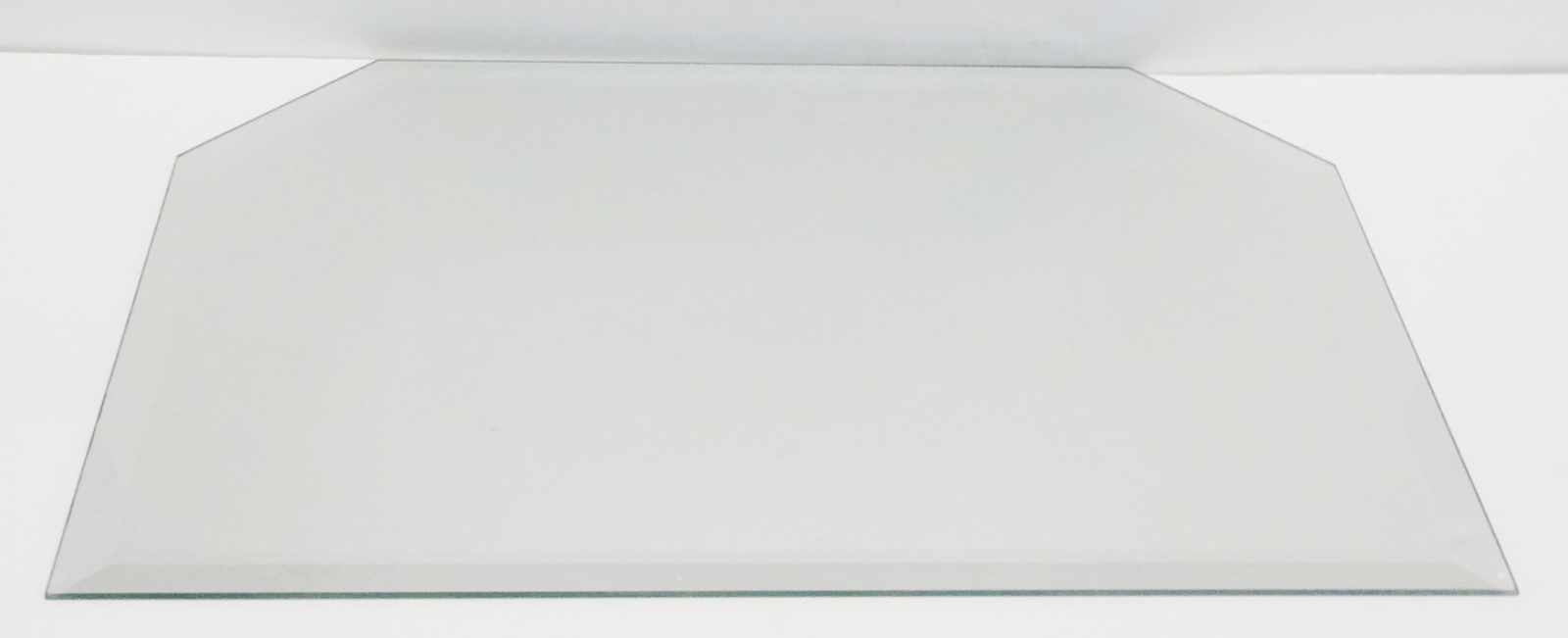 Beveled Glass HEXAGON Display Centerpiece Mirror 13