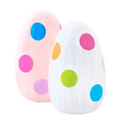 NEW TOPS MALIBU POLKA DOTS EASTER EGG-SHAPED SURPRIZE BALL 4