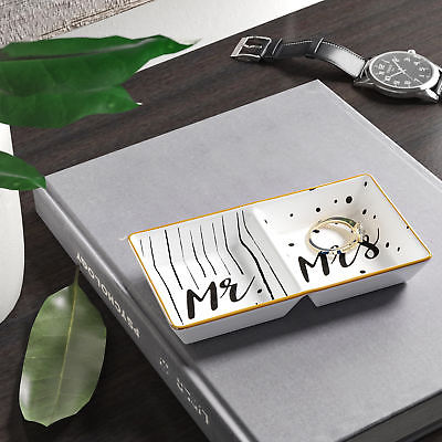 The Twillery Co. Mr. and Mrs. Ring Dish