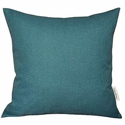 Blend Linen Handmade Solid Decorative Throw Pillow Covers/Pillow Shams, Thick -