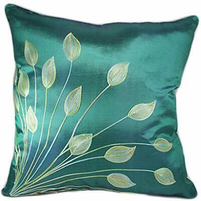 That&39s Perfect Lotus Leaves Decorative Silk Throw Pillow Sham - Fits 18" X