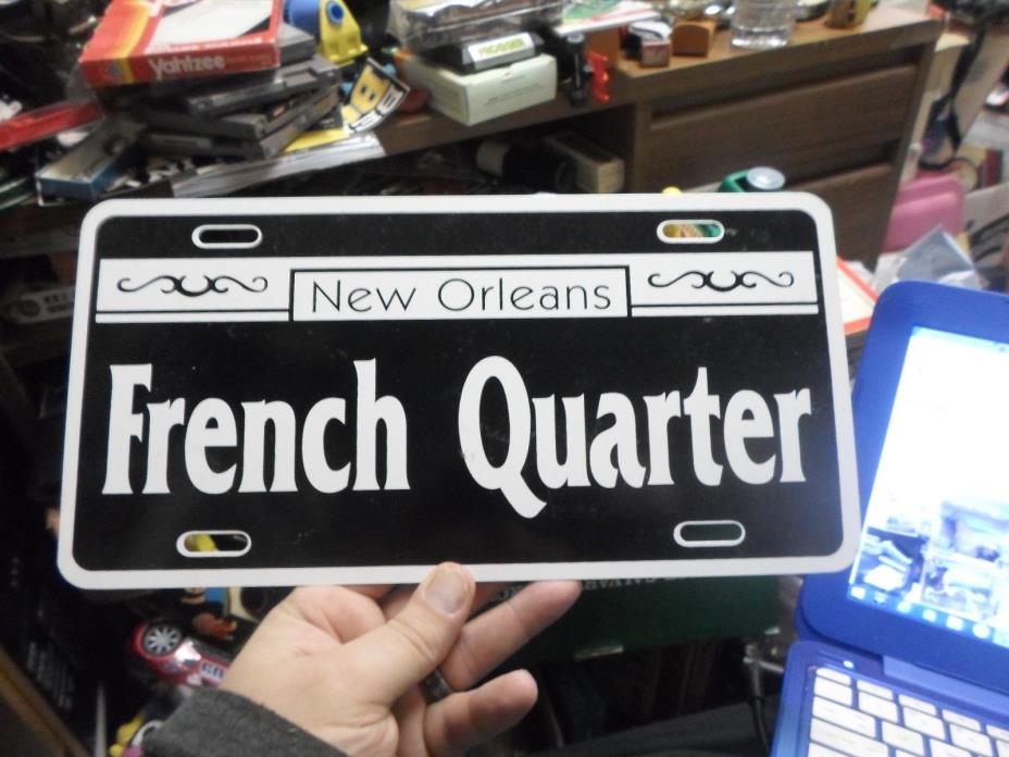 FRENCH QUARTER. NEW ORLEANS License Plate