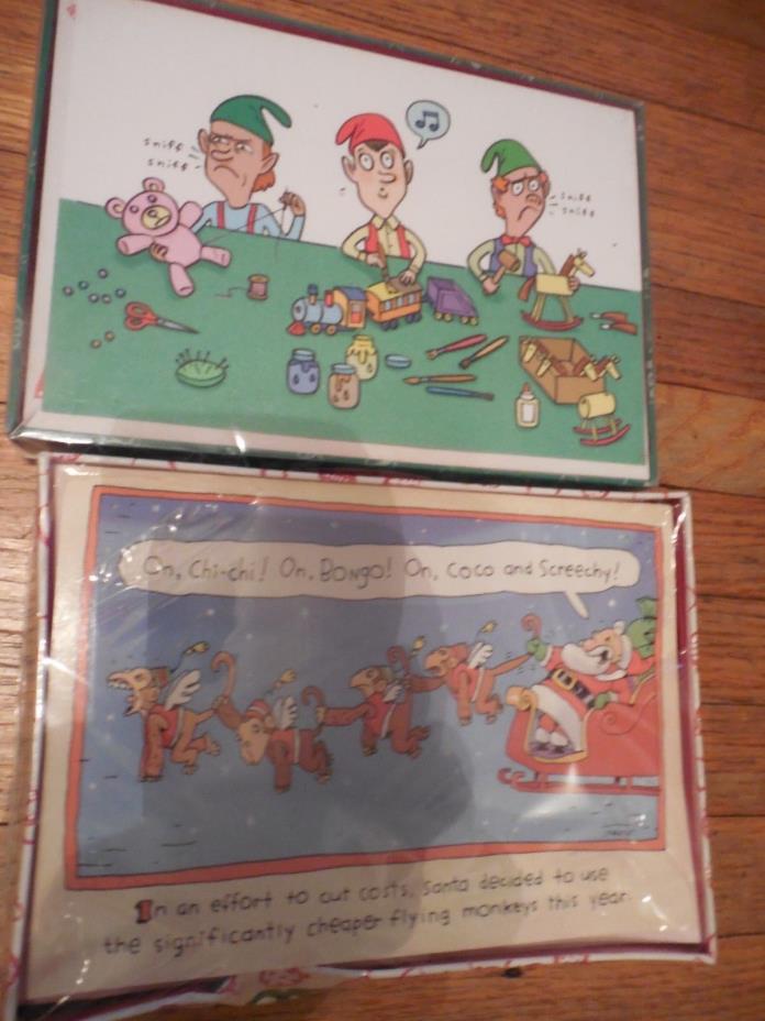 Hallmark Shoebox Christmas Cards Lot of 2 New in Box 