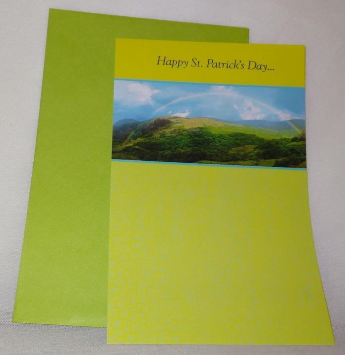 New Happy St. Patrick's Day Greeting Card Unused Nicest People