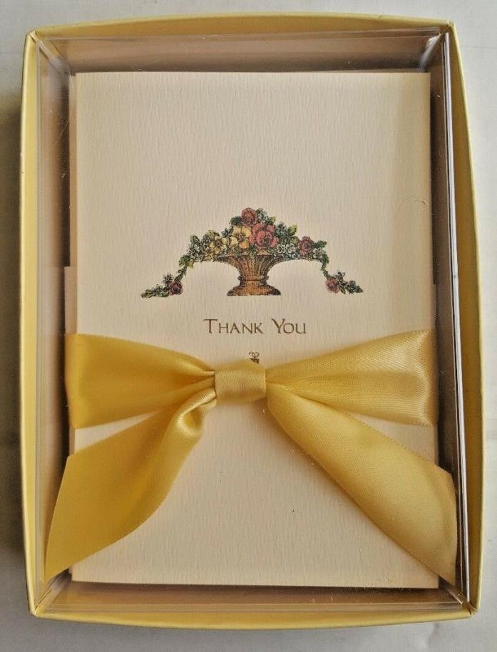 J&M Martinez Thank You Cards with Envelopes - Floral Design