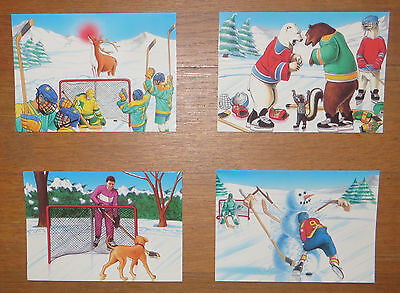 Christmas cards~HOCKEY theme~20 cards~NEW IN PKG!