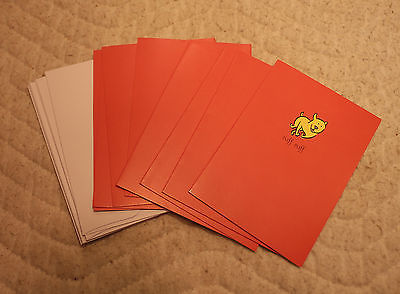 BLANK DOG RUFF RUFF GREETING CARDS & ENVELOPES LOT 8