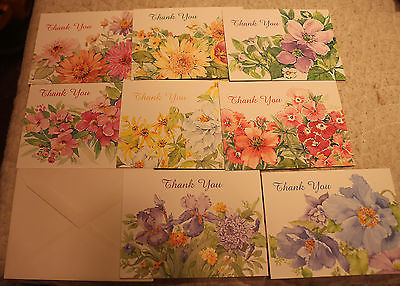 DISABLED PARALYZED AMERICAN VETERANS THANK YOU CARDS & ENVELOPES LOT OF 8 A