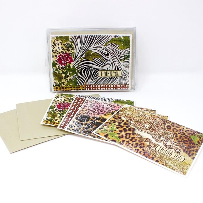 Karen Foster Design Thank You Cards Set of 12 Thank You Cards 'Modern Safari'