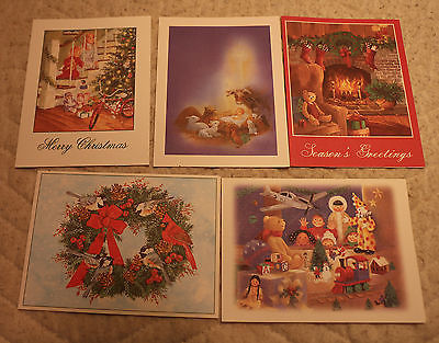 DISABLED PARALYZED AMERICAN VETERANS CHRISTMAS HOLIDAY CARDS ENVELOPES LOT OF 7