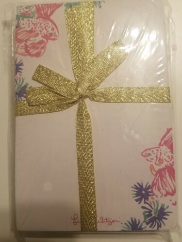 Lilly Pulitzer Note Set Tiki Pink Gypsea 175 count Refill paper Stationary