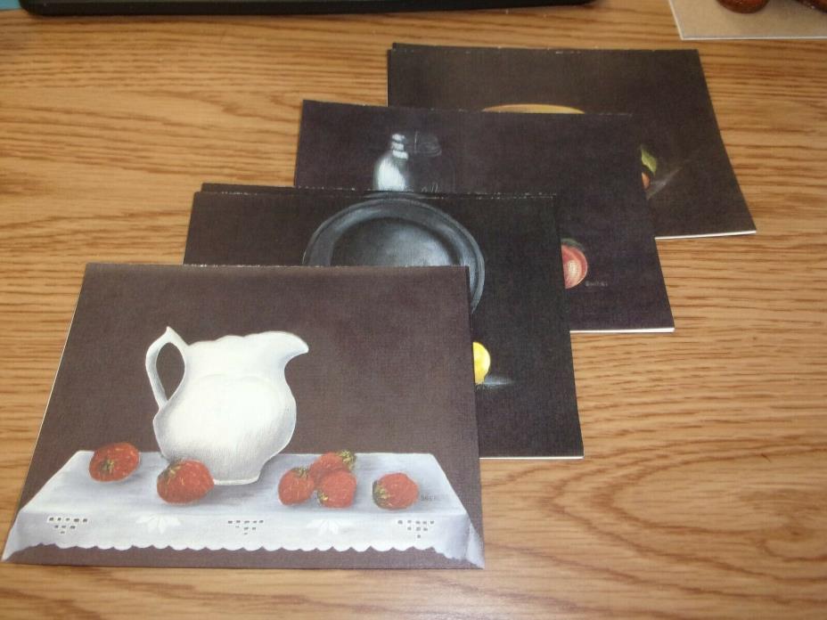 NEW Original Drawings Note Cards Country Theme Set of 8