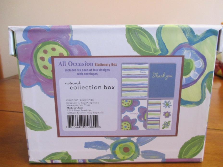 All Occasion Stationery Set - NOTECARD Collection Box - NEW