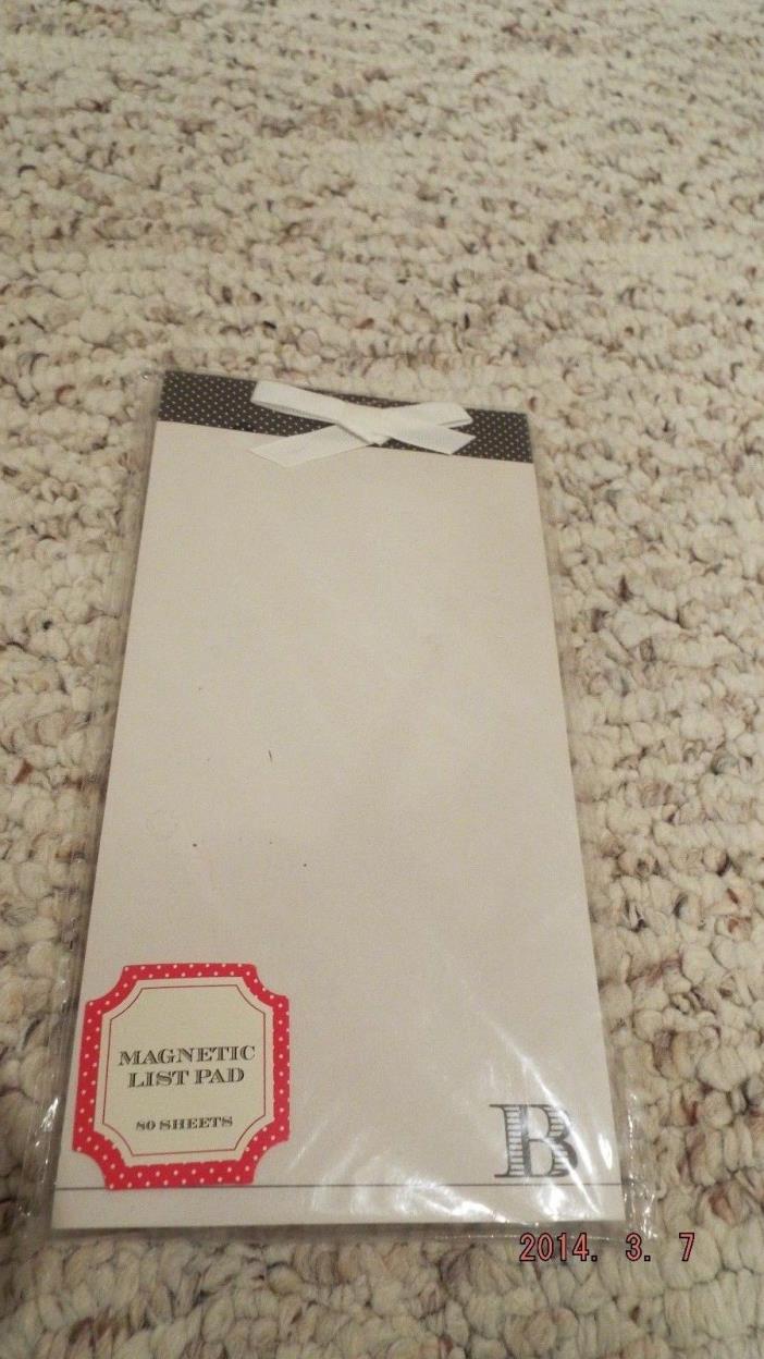 Magnetic List pad 80 sheets B free shipping