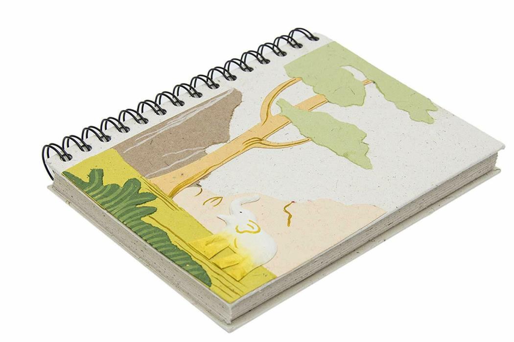 Mr. Ellie Pooh Natural White Elephant Journal