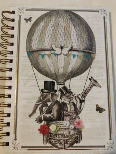 Punch Studio Air Balloon Spiral  Journal. Brand New!!.