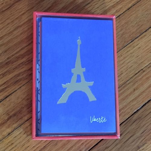 Quadrille French Stationery Note Card Box Set -- NEW