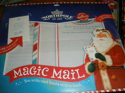 NEW Northpole Hallmark Magic Mail set write own letter to North Pole santa
