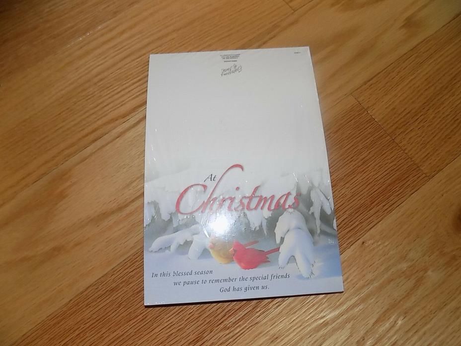 Current Birds Winter Scene Expressions of Faith Christmas Card Cards New