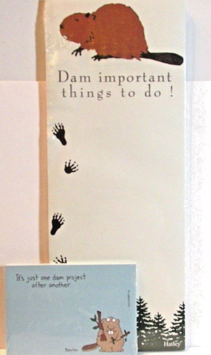 Sandra Boynton Post It Note Beaver Dam Project Hatley Dam Important Things Lot 2