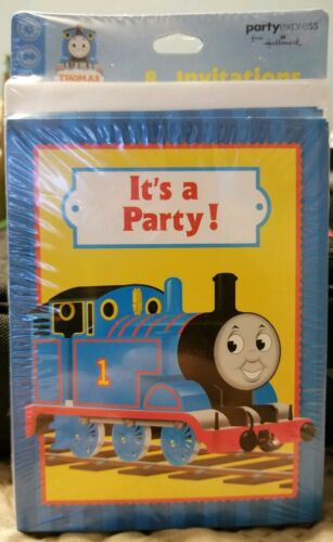 Thomas The Train Birthday Party Invitations - NEW