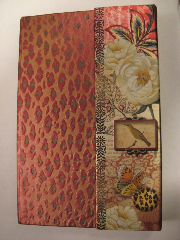 Punch Studio Animal Print Note Pad with Magnetic Closure-New