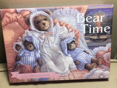 Box Set Greeting Cards BEAR TIME Artist Janet Kruskamp Crown Point Graphics 1997