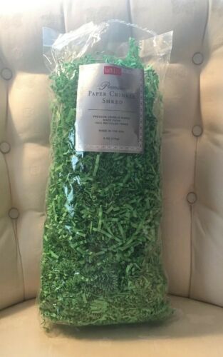 Grass Green Paper Crinkle Shred By Loft 213 - Easter Basket Spring Decor NEW