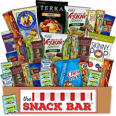 Healthy snack Care Package 30 count A Gift crave Snack Box with a Variety of ...