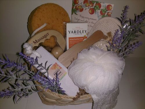 Spa & Bath Gift Basket For Women Hand Crafted Any Occasion