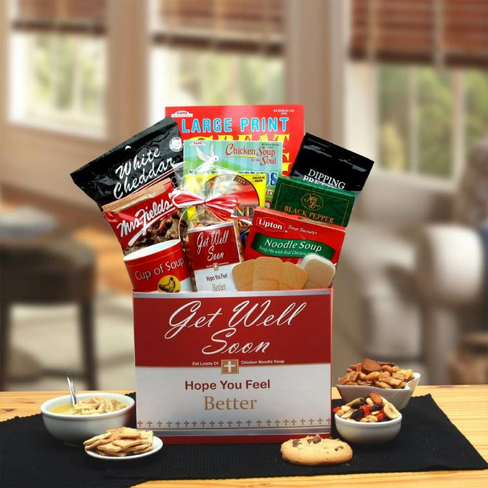 Get Well Gift Box Chicken Noodle Soup