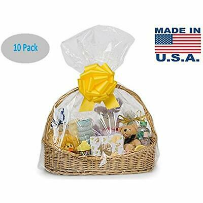 Clear Cellophane Bags Basket Bags Cello Gift Bags Extra Large Flat Bag In Gift