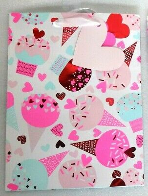 4 Pk, Brand New Valentine's Day Gift Bags, 10