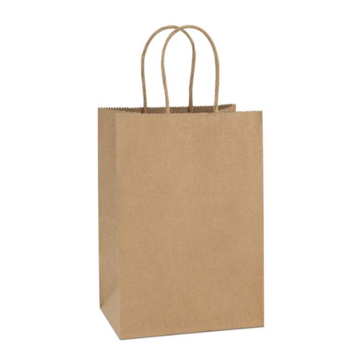 BagDream Kraft Paper Bags 100Pcs 5.25