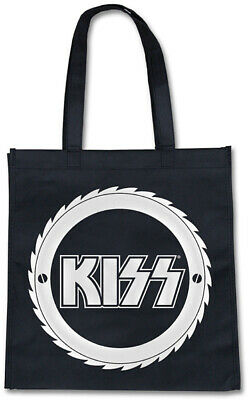 KISS - BUZZSAW LOGO - REUSABLE SHOPPING TOTE / GIFT BAG - MUSIC KISSECOBAG0