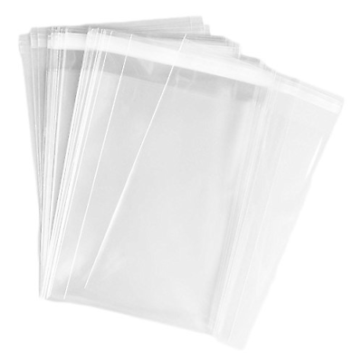 AIRSUNNY 200 Pcs 6x9 Clear Resealable Cello/Cellophane Bags Good for Bakery,